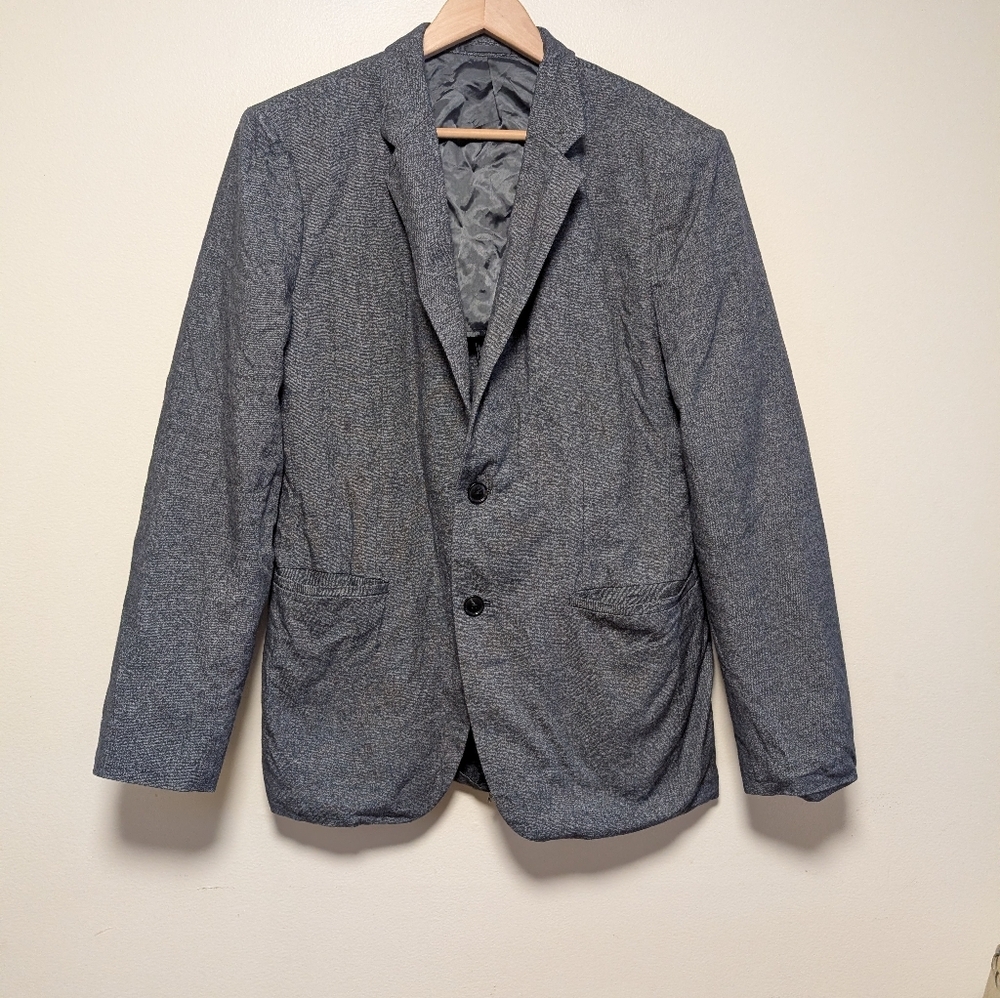 Theory Men’s Wool Blend Gray Blazer – Size 40 - Picture 4 of 7